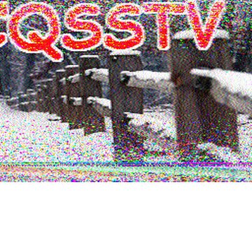 SSTV image received 2026-02-15 16:21