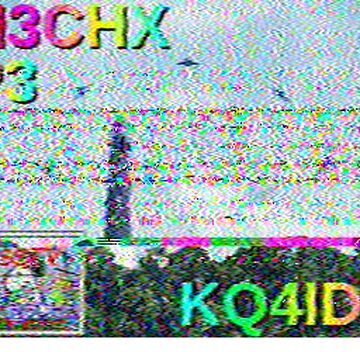 SSTV image received 2026-02-15 18:11