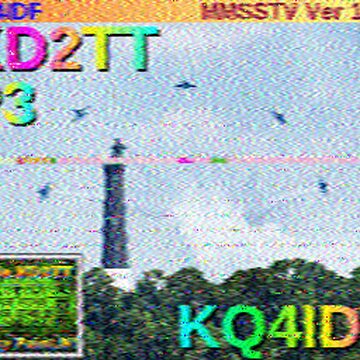 SSTV image received 2026-02-15 18:35