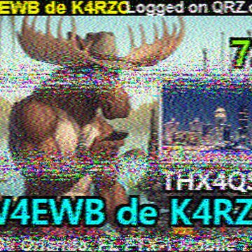 SSTV image received 2026-02-16 18:38