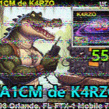 SSTV image received 2026-02-16 18:41