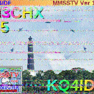 SSTV image received 2026-02-17 12:28