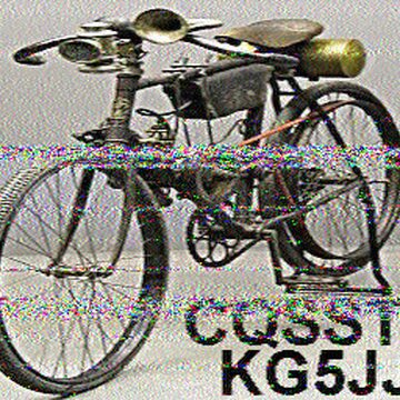 SSTV image received 2026-02-18 14:20
