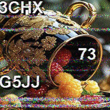 SSTV image received 2026-02-18 14:29