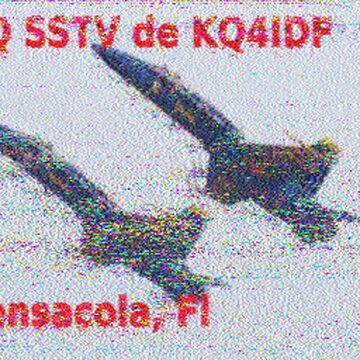 SSTV image received 2026-02-18 17:14