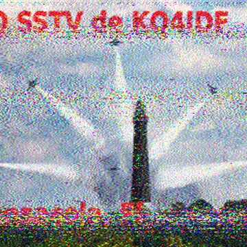 SSTV image received 2026-02-18 17:30