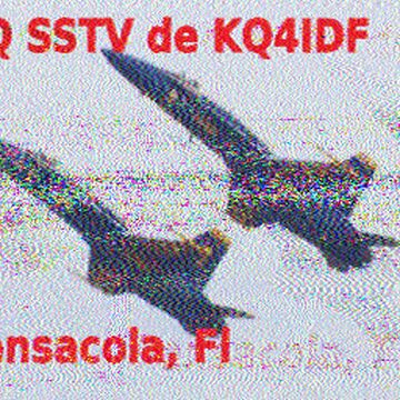 SSTV image received 2026-02-18 17:57