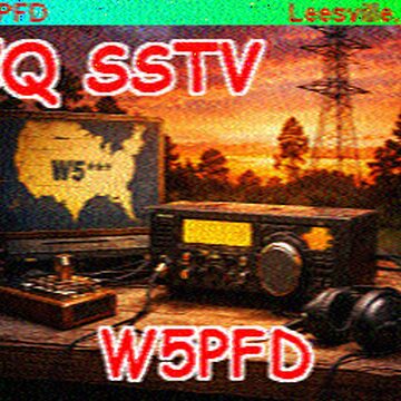 SSTV image received 2026-02-18 18:26