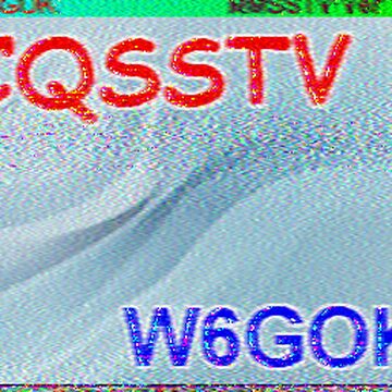 SSTV image received 2026-02-19 17:24