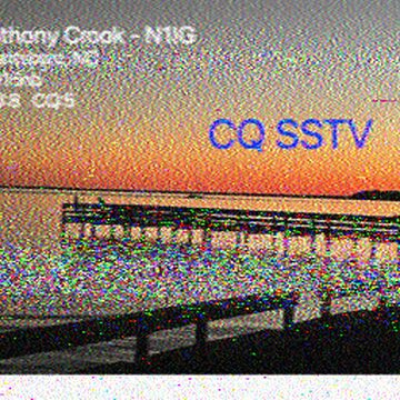 SSTV image received 2026-02-20 09:05