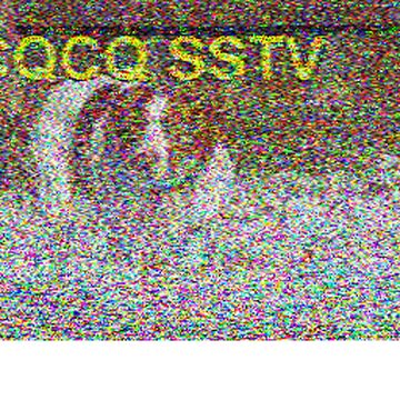 SSTV image received 2026-02-20 20:02