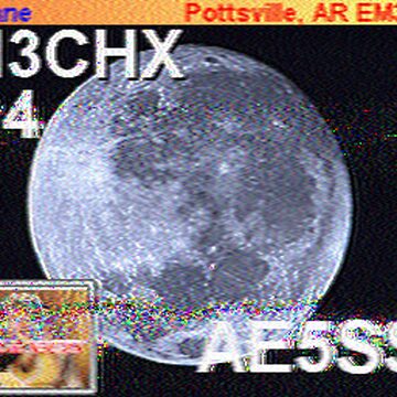 SSTV image received 2026-02-21 10:35