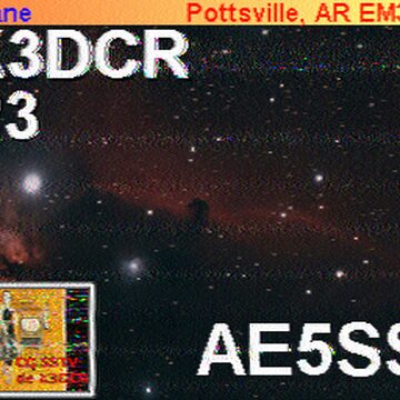 SSTV image received 2026-02-21 10:44