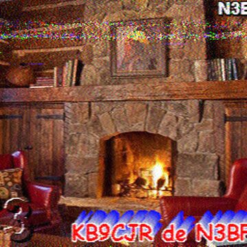 SSTV image received 2026-02-21 12:29