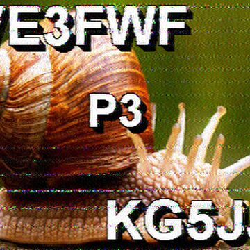 SSTV image received 2026-02-21 15:00