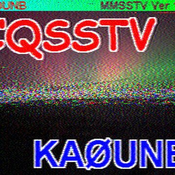 SSTV image received 2026-02-21 16:05