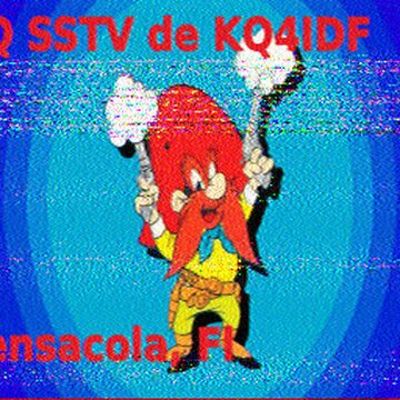 SSTV image received 2026-02-21 18:58