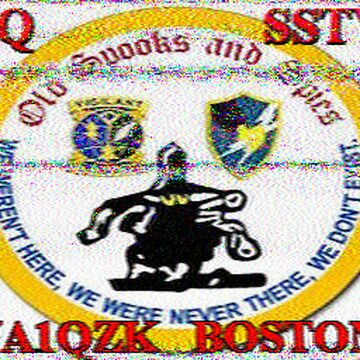 SSTV image received 2026-02-22 12:45