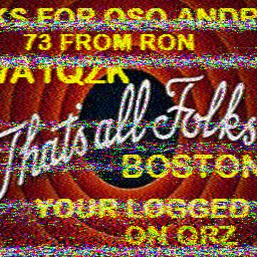 SSTV image received 2026-02-22 13:05