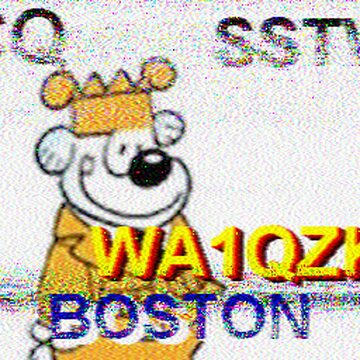 SSTV image received 2026-02-22 13:25