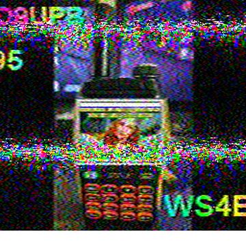 SSTV image received 2026-02-22 15:17