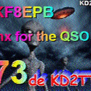 SSTV image received 2026-02-22 16:03