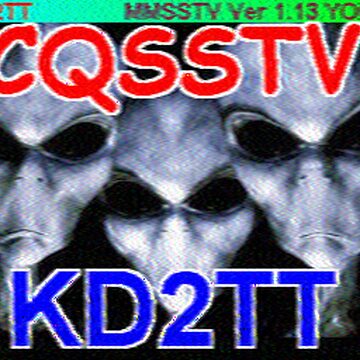 SSTV image received 2026-02-22 16:25