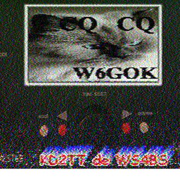 SSTV image received 2026-02-22 16:56