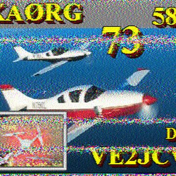 SSTV image received 2026-02-23 08:44