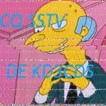 SSTV image received 2026-02-23 10:24