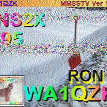 SSTV image received 2026-02-23 11:31