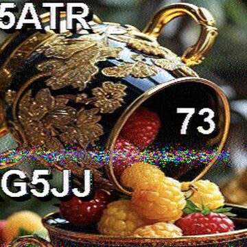SSTV image received 2026-02-23 15:00