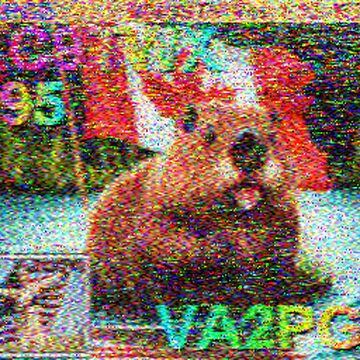SSTV image received 2026-02-23 17:29