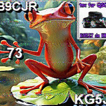 SSTV image received 2026-02-24 14:10