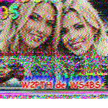SSTV image received 2026-02-24 18:12