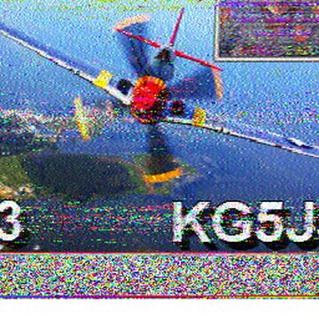 SSTV image received 2026-03-24 16:48