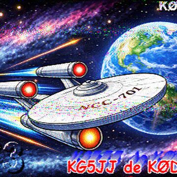 SSTV image received 2026-03-24 16:50