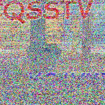 SSTV image received 2026-03-24 18:53