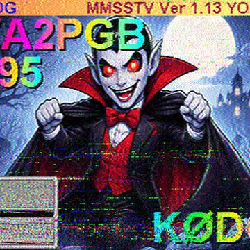 SSTV image received 2026-03-25 15:48