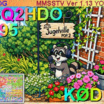 SSTV image received 2026-03-25 16:00