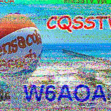 SSTV image received 2026-03-27 16:52