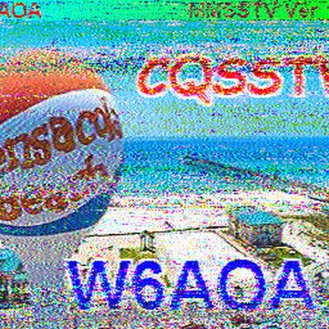SSTV image received 2026-03-27 16:55
