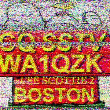 SSTV image received 2026-03-29 16:30