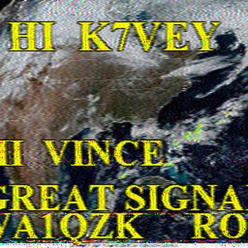 SSTV image received 2026-03-29 16:32