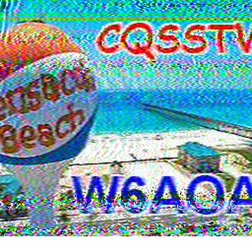 SSTV image received 2026-03-29 18:03