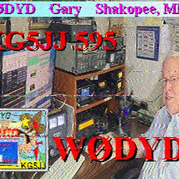 SSTV image received 2026-03-30 14:50