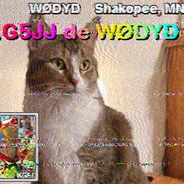 SSTV image received 2026-03-30 14:54