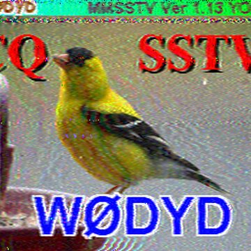 SSTV image received 2026-03-30 15:00