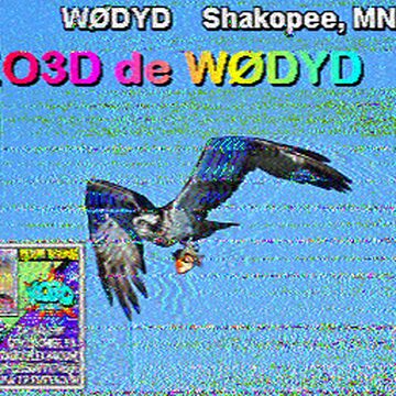SSTV image received 2026-03-30 15:11