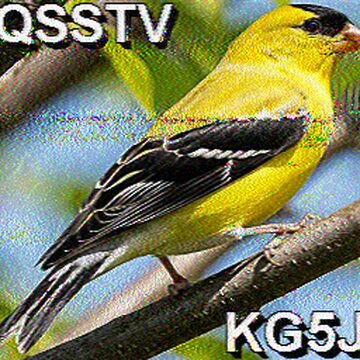 SSTV image received 2026-03-30 15:18